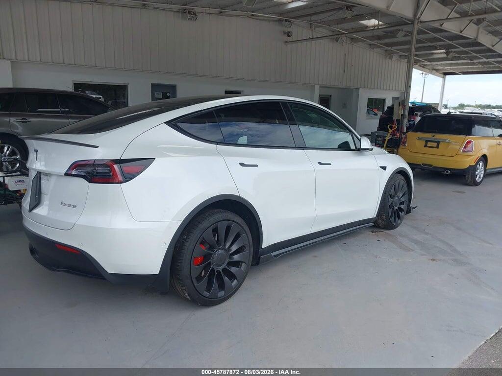 7SAYGDEFXNF550921 2022 TESLA MODEL Y photo no. 4