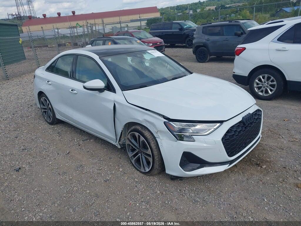2025 AUDI A3 WAUHUDGY0SA077780