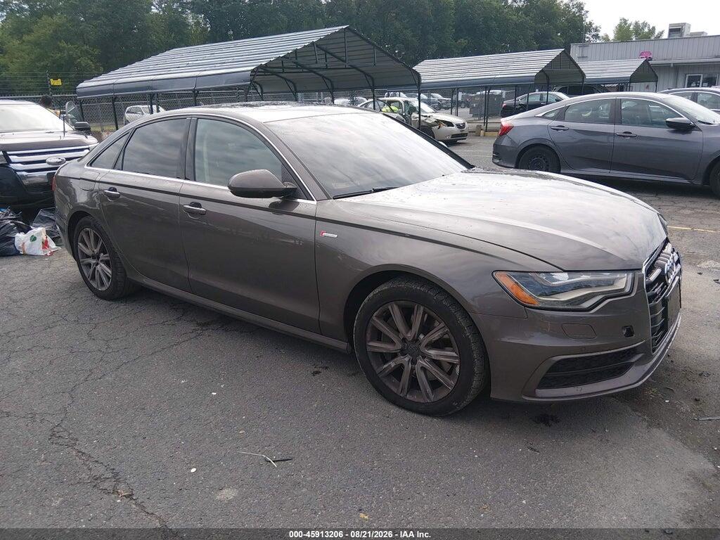 2012 AUDI A6 WAUHGAFCXCN059535