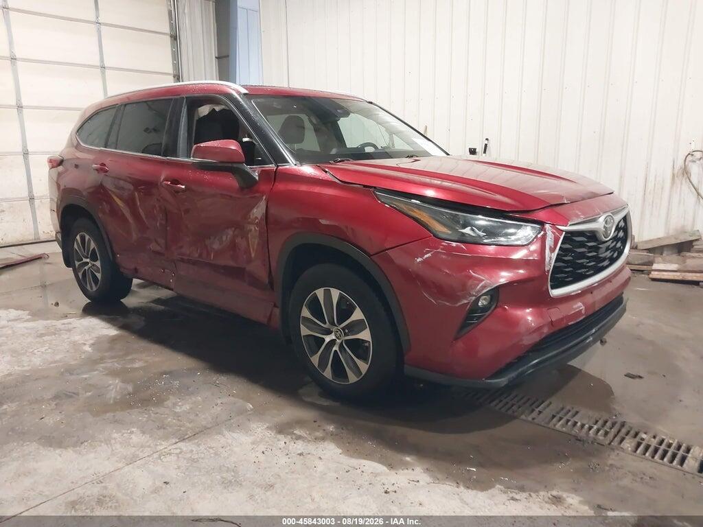 2022 TOYOTA HIGHLANDER 5TDGZRBH8NS188458