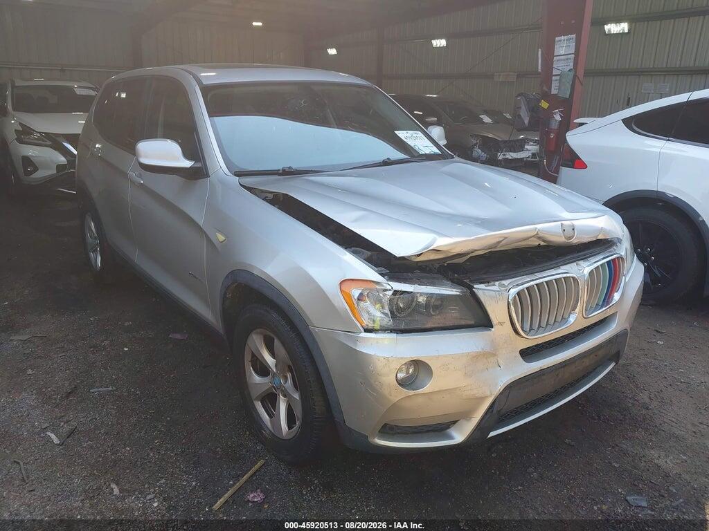 2012 BMW X3 5UXWX5C53CL725796