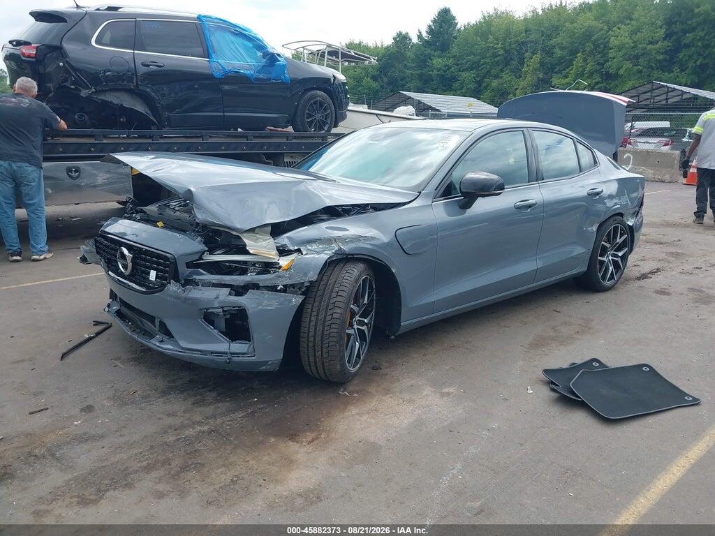 7JRH60FP6NG192918 2022 VOLVO S60 RECHARGE PLUG-IN HYBRID photo no. 2