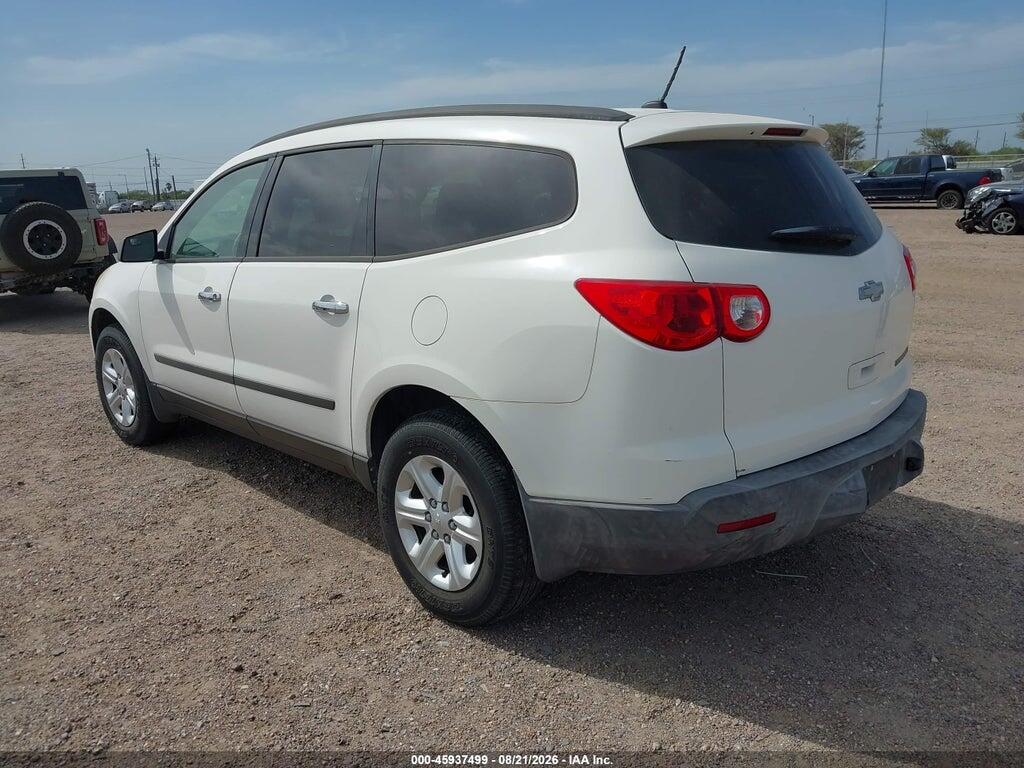 1GNKRFED2CJ378341 2012 CHEVROLET TRAVERSE photo no. 3