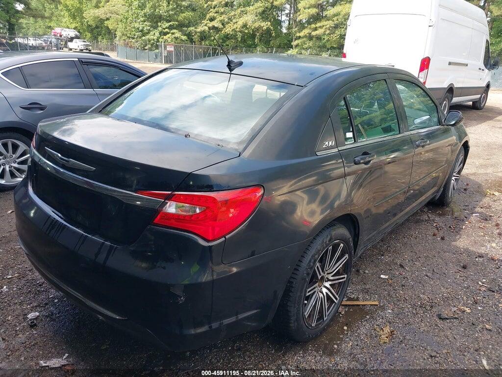 1C3CCBAB5CN208421 2012 CHRYSLER 200 photo no. 4