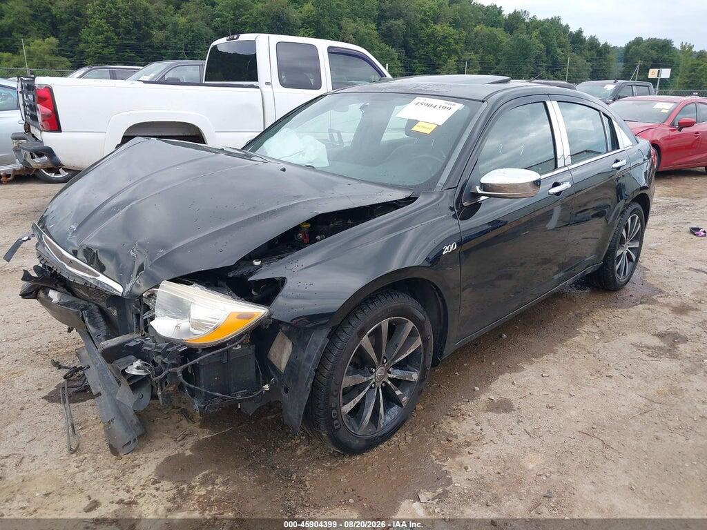 1C3CCBCG9CN217695 2012 CHRYSLER 200 photo no. 2