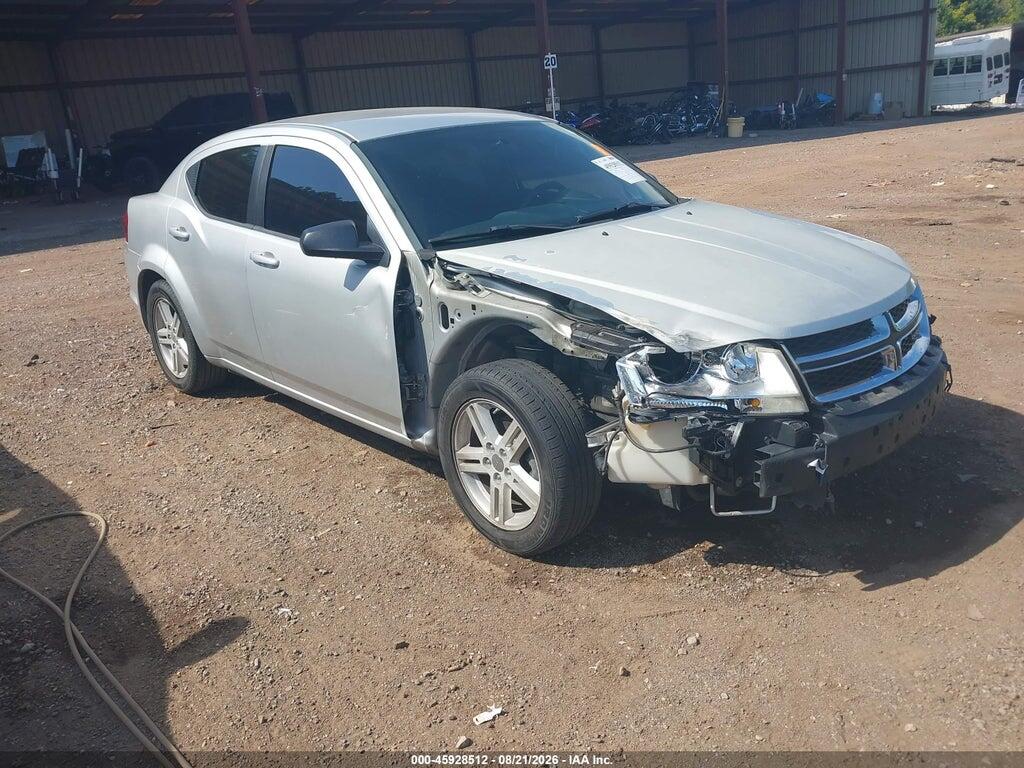 2012 DODGE AVENGER 1C3CDZCBXCN258623