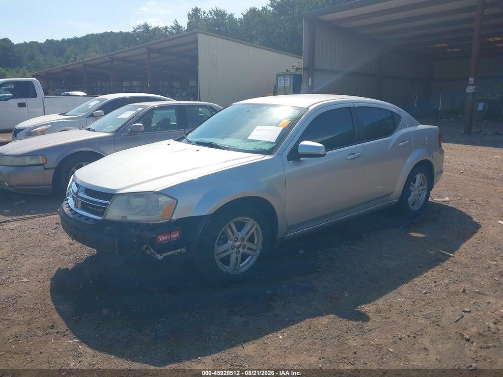 1C3CDZCBXCN258623 2012 DODGE AVENGER photo no. 2