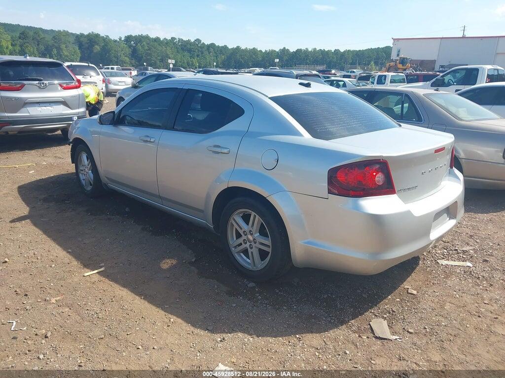 1C3CDZCBXCN258623 2012 DODGE AVENGER photo no. 3