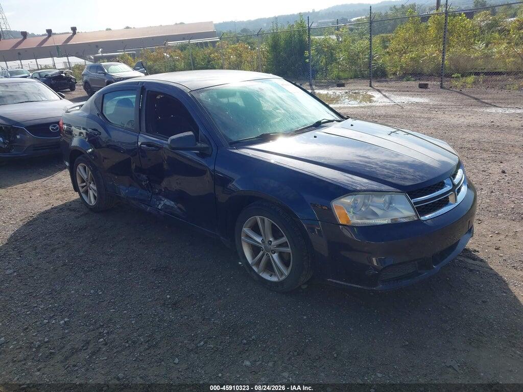 2012 DODGE AVENGER 1C3CDZAG4CN291339