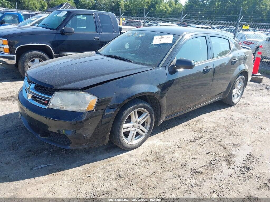 1C3CDZCB7CN312797 2012 DODGE AVENGER photo no. 2