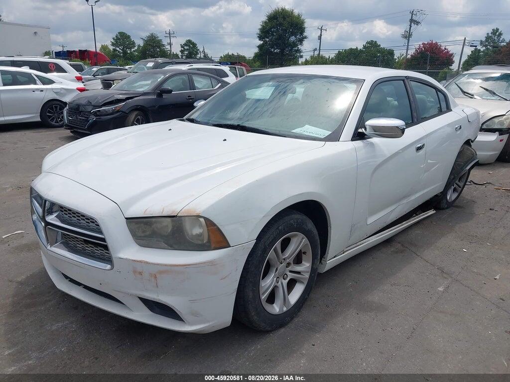 2C3CDXBG1CH111343 2012 DODGE CHARGER photo no. 2