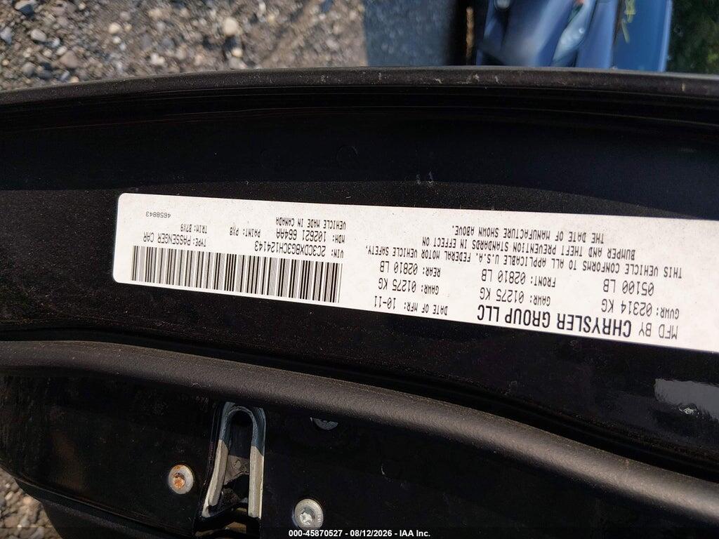 2C3CDXBG3CH124143 2012 DODGE CHARGER photo no. 9
