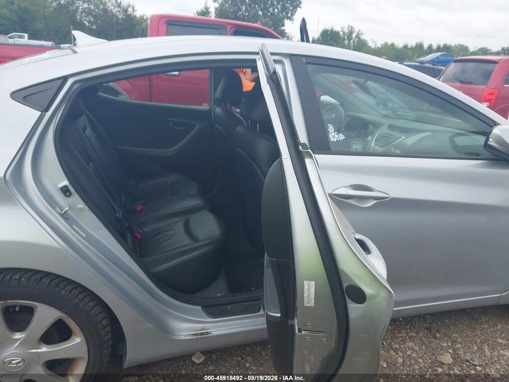 5NPDH4AE4BH005655 2011 HYUNDAI ELANTRA photo no. 8