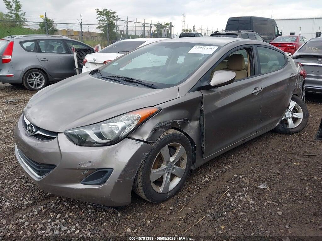 5NPDH4AEXBH008978 2011 HYUNDAI ELANTRA photo no. 2