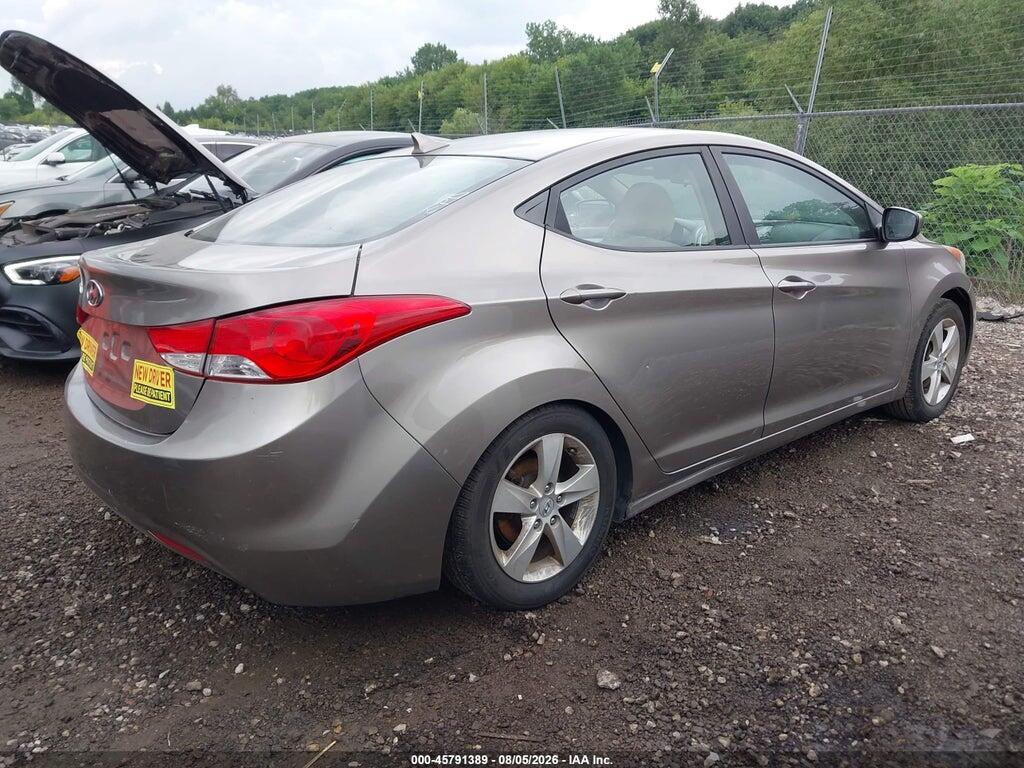 5NPDH4AEXBH008978 2011 HYUNDAI ELANTRA photo no. 4