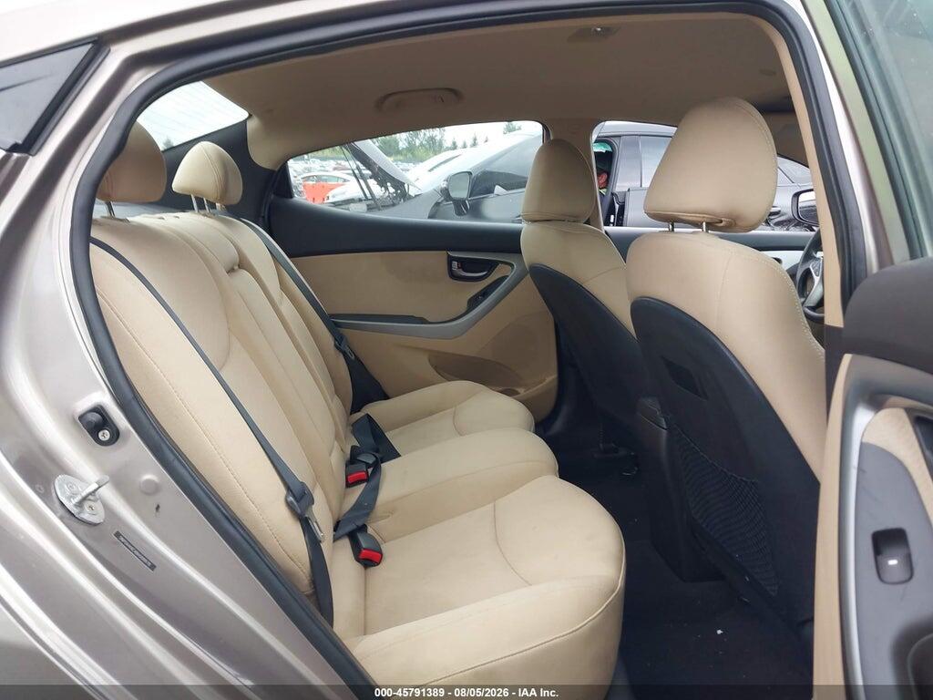 5NPDH4AEXBH008978 2011 HYUNDAI ELANTRA photo no. 8