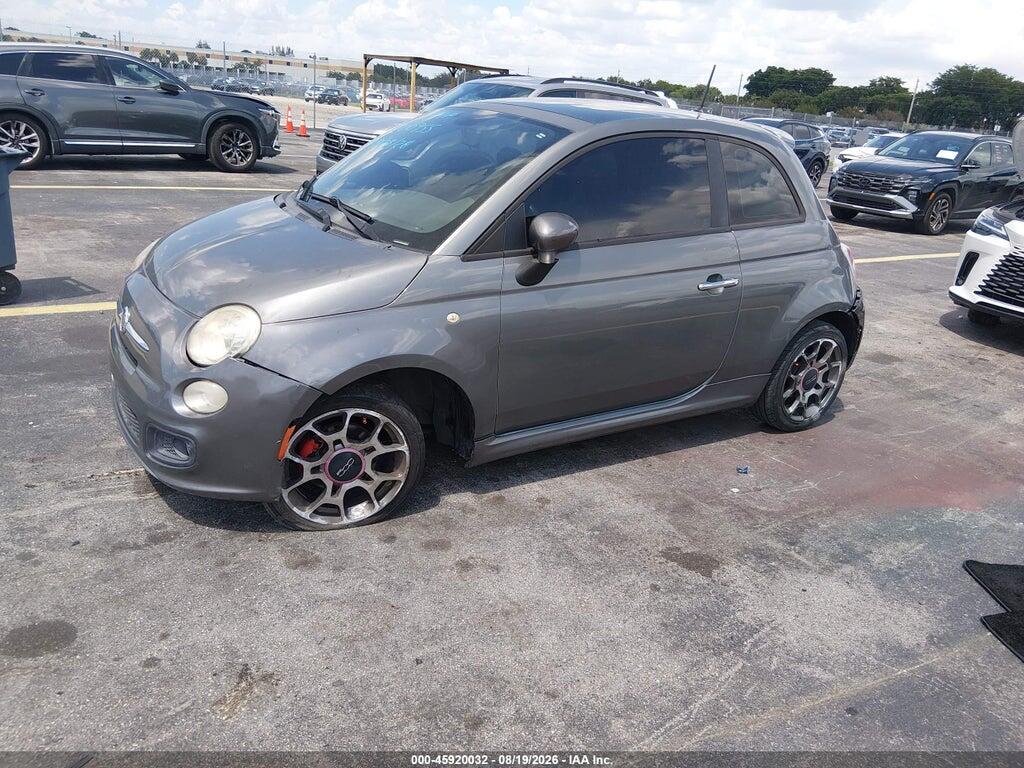 3C3CFFBRXCT200955 2012 FIAT 500 photo no. 2