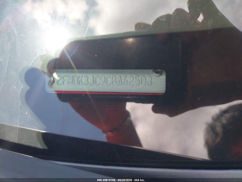 2FMDK3JC9CBA62503 2012 FORD EDGE photo no. 9