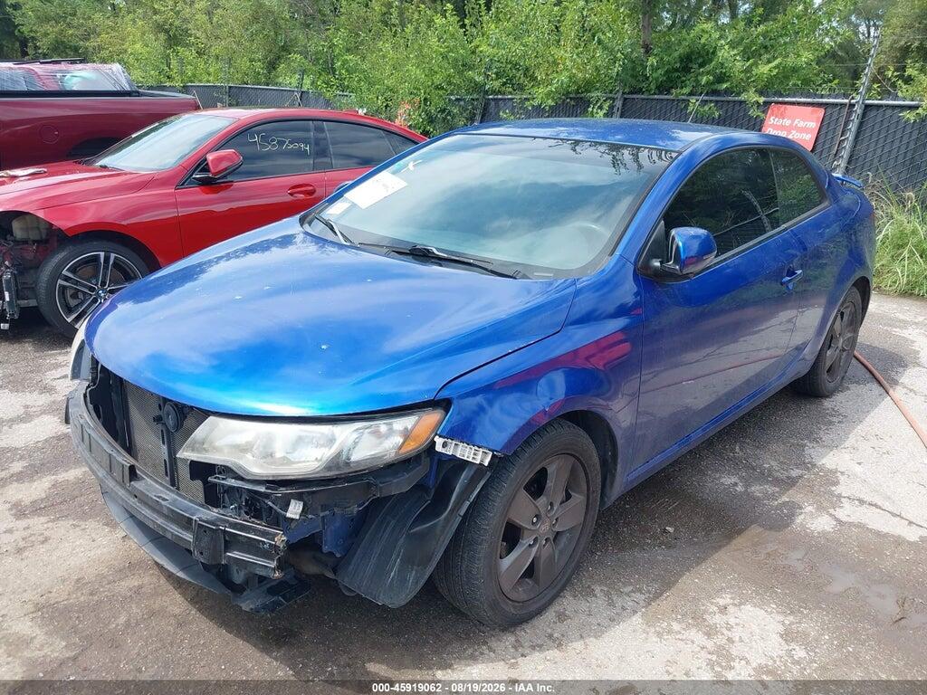 KNAFU6A29B5455370 2011 KIA FORTE KOUP photo no. 2