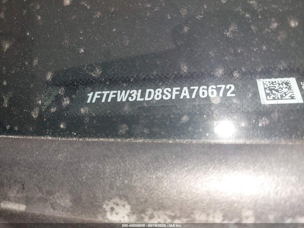 1FTFW3LD8SFA76672 2025 FORD F-150 photo no. 9