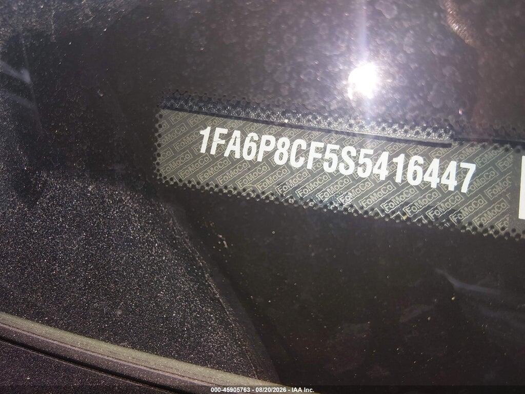 1FA6P8CF5S5416447 2025 FORD MUSTANG photo no. 9