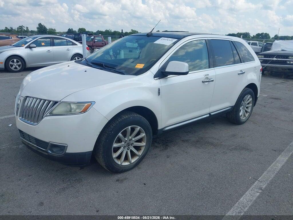 2LMDJ8JK7BBJ13457 2011 LINCOLN MKX photo no. 2