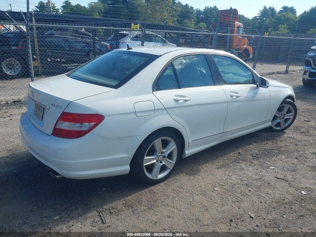 WDDGF8BB7BR148337 2011 MERCEDES-BENZ C 300 photo no. 4
