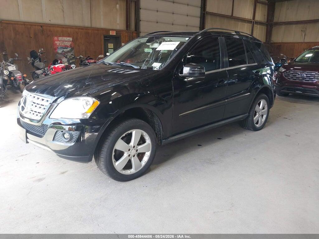 4JGBB8GB0BA706001 2011 MERCEDES-BENZ ML 350 photo no. 2