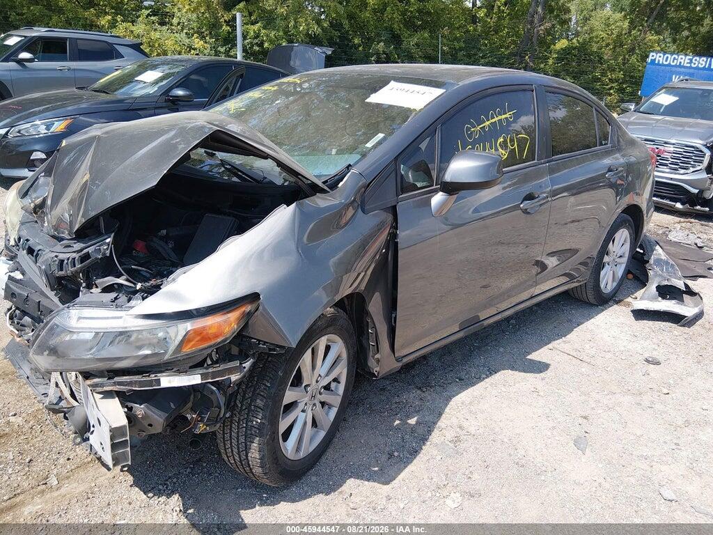 19XFB2F83CE022986 2012 HONDA CIVIC photo no. 2