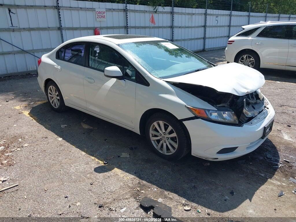 19XFB2F92CE047726 2012 HONDA CIVIC photo no. 1