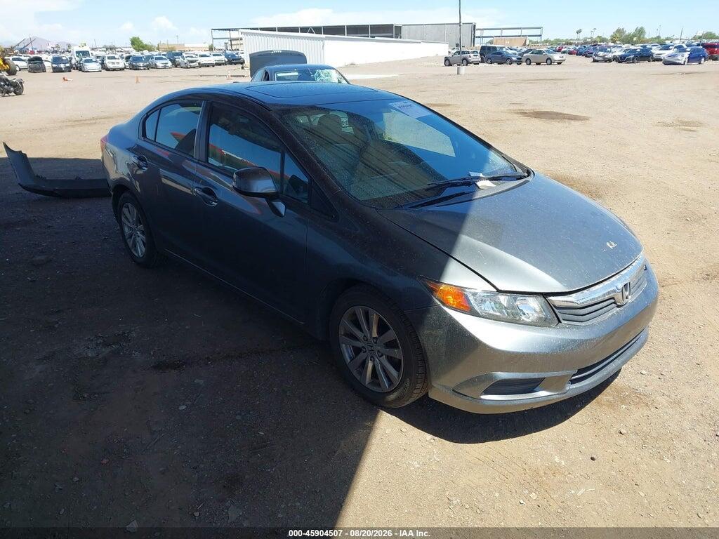 2012 HONDA CIVIC 19XFB2F90CE358510