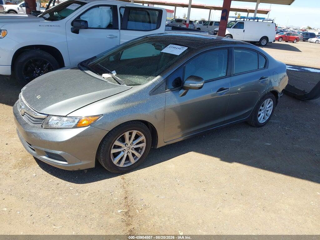 19XFB2F90CE358510 2012 HONDA CIVIC photo no. 2