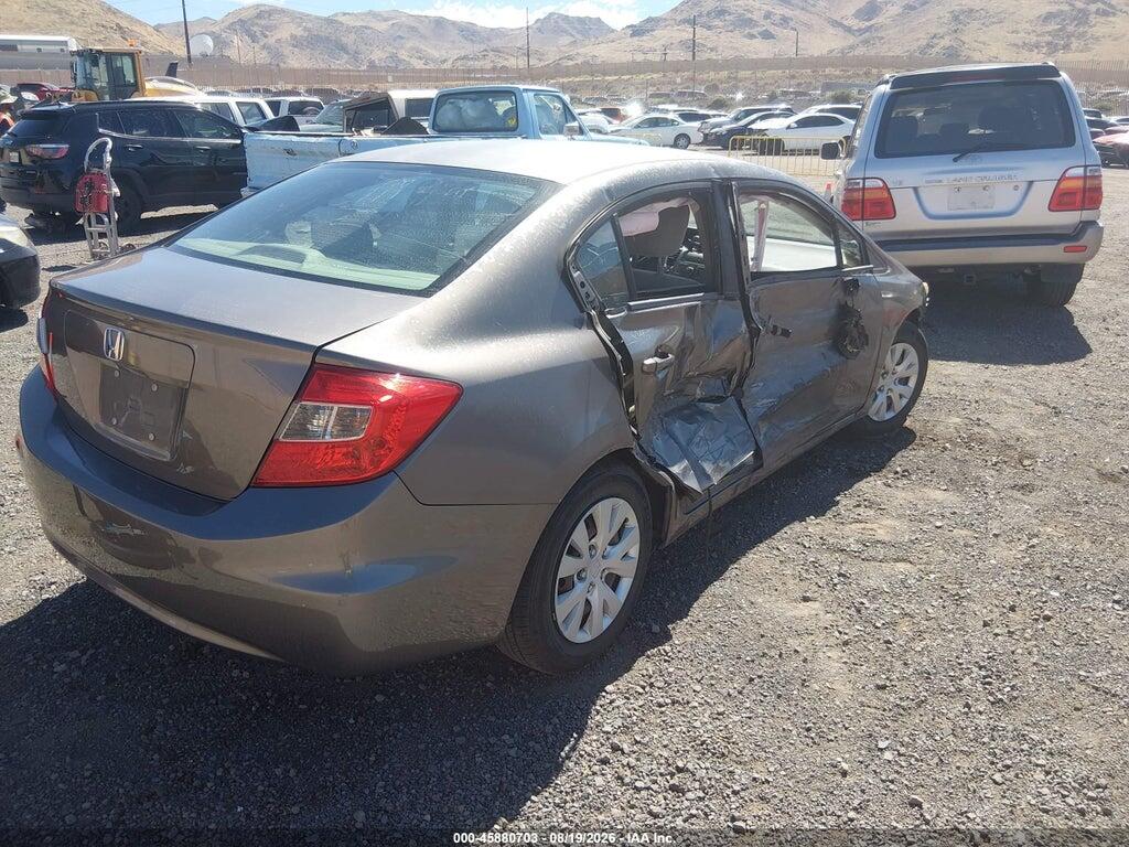 2HGFB2F51CH594330 2012 HONDA CIVIC photo no. 4