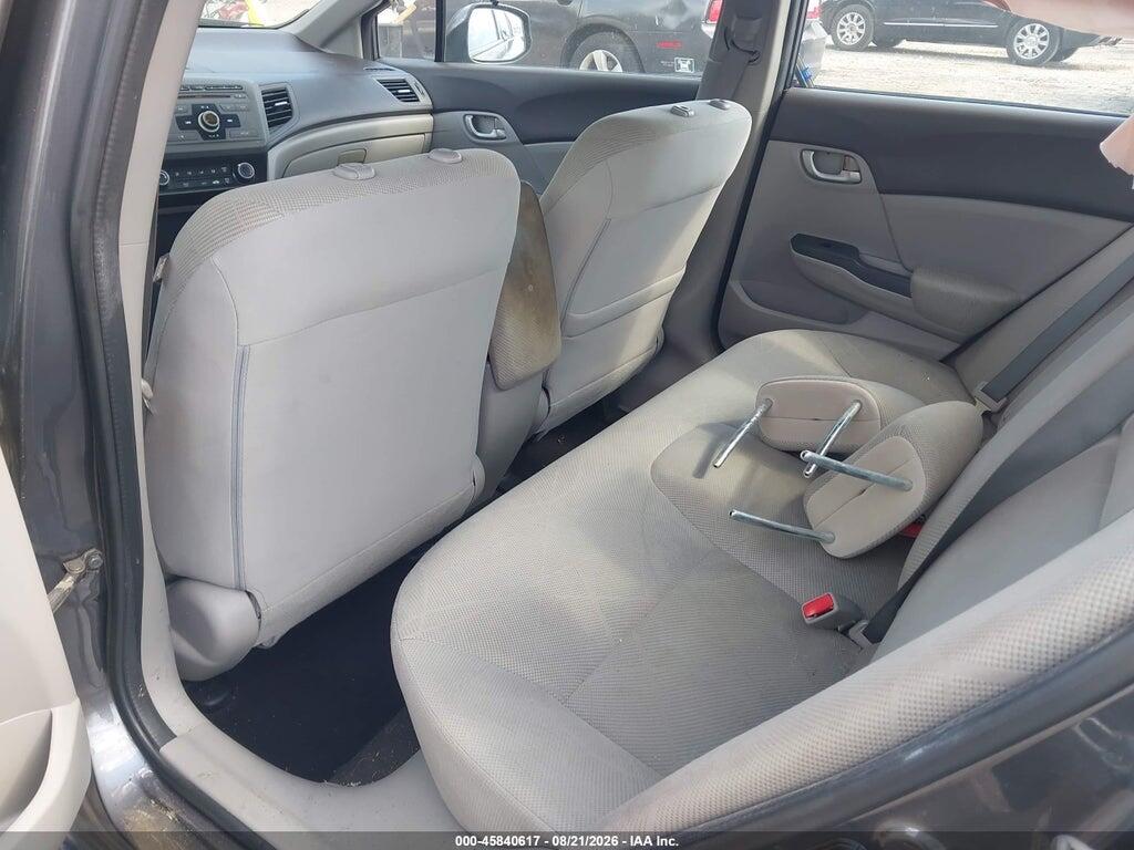 19XFB2F53CE050860 2012 HONDA CIVIC photo no. 8