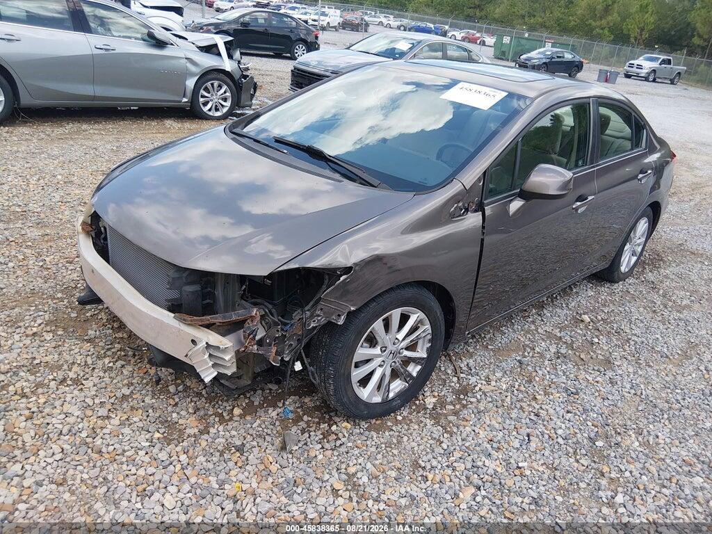 19XFB2F88CE054199 2012 HONDA CIVIC photo no. 2