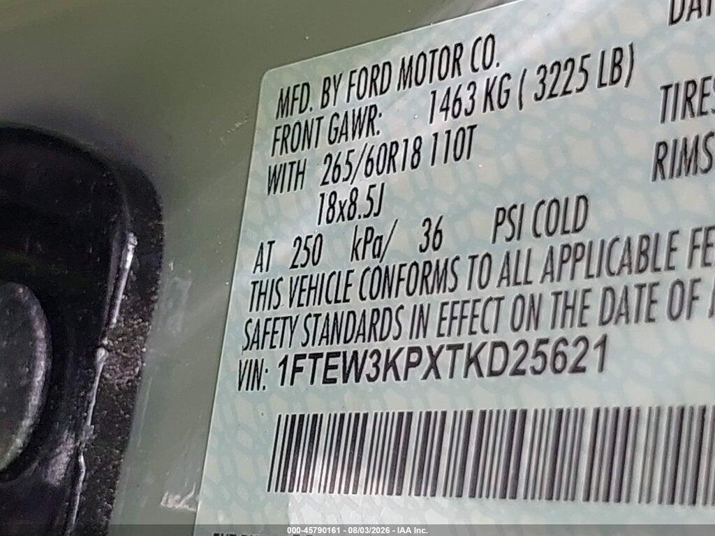 1FTEW3KPXTKD25621 2026 FORD F-150 photo no. 9