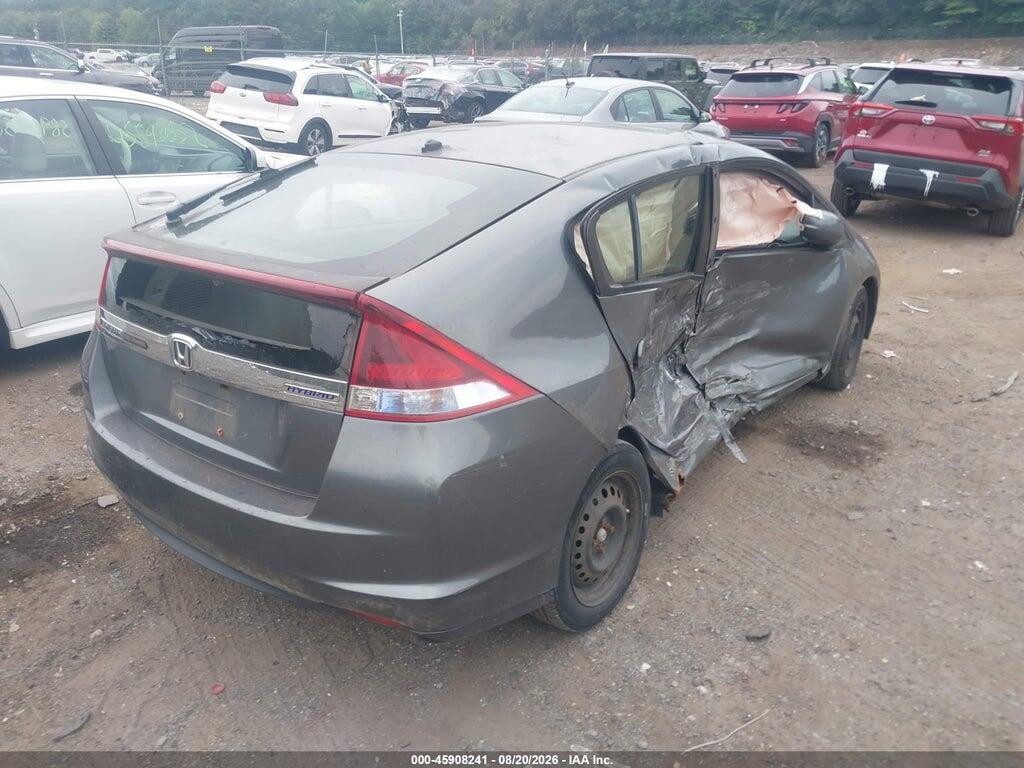 JHMZE2H50CS001337 2012 HONDA INSIGHT photo no. 4