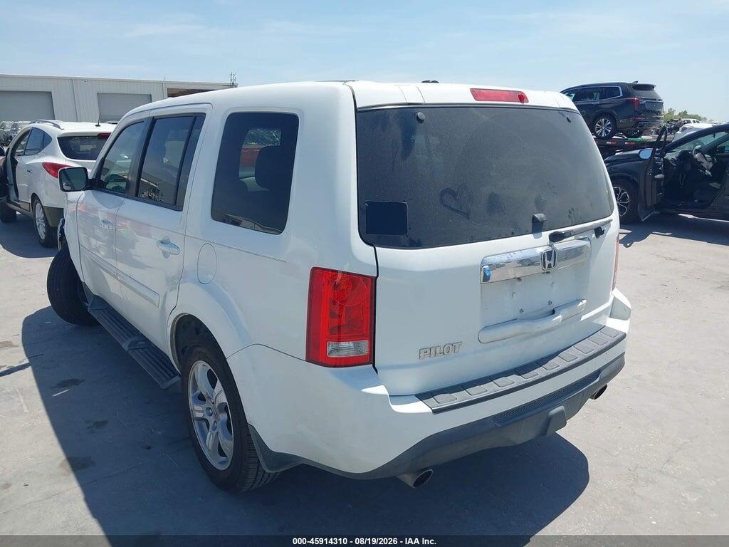 5FNYF3H55CB004523 2012 HONDA PILOT photo no. 3