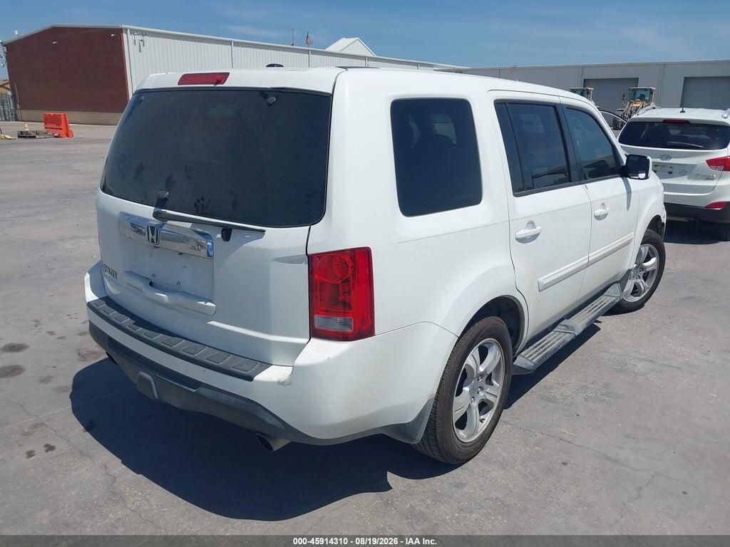 5FNYF3H55CB004523 2012 HONDA PILOT photo no. 4