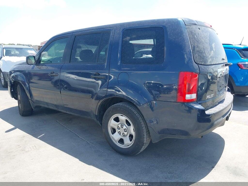 5FNYF3H20CB039041 2012 HONDA PILOT photo no. 3