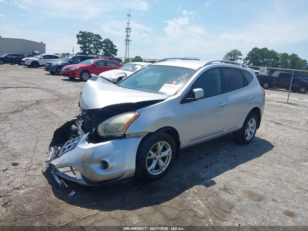 JN8AS5MT7BW577144 2011 NISSAN ROGUE photo no. 2