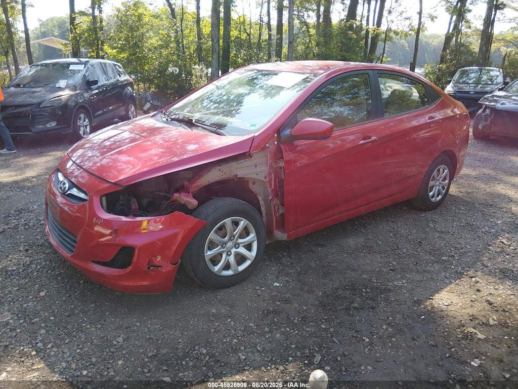 KMHCT4AE9CU257611 2012 HYUNDAI ACCENT photo no. 2