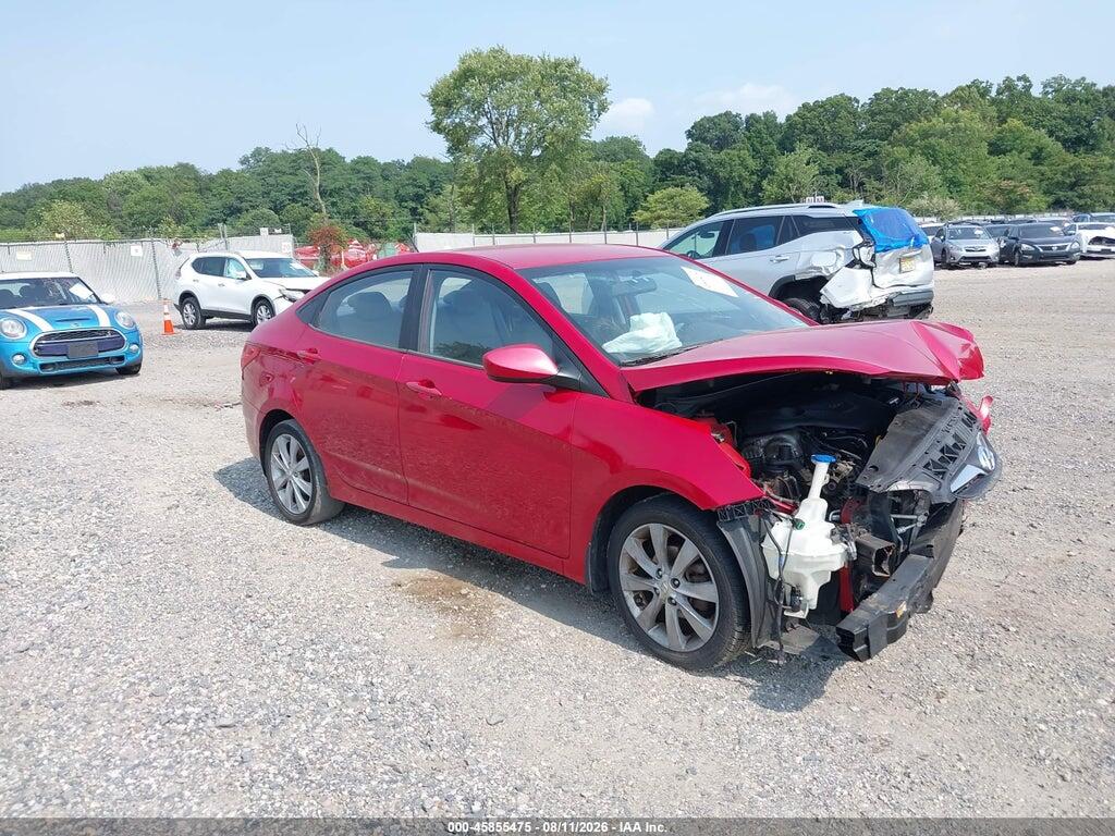 2012 HYUNDAI ACCENT KMHCU4AE0CU165896