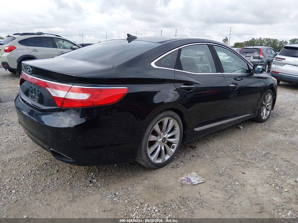 KMHFH4JG2CA139305 2012 HYUNDAI AZERA photo no. 4