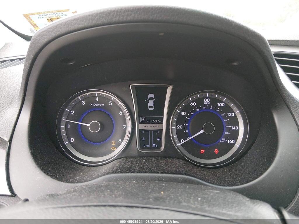 KMHFH4JG2CA139305 2012 HYUNDAI AZERA photo no. 7