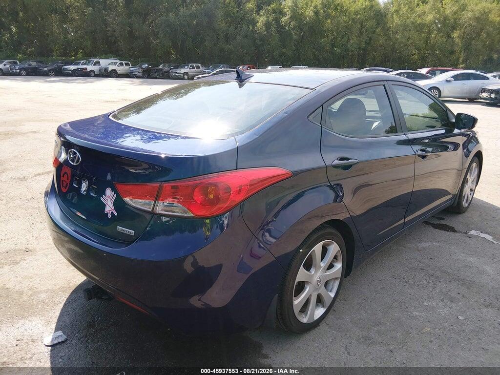 5NPDH4AE3CH149585 2012 HYUNDAI ELANTRA photo no. 4