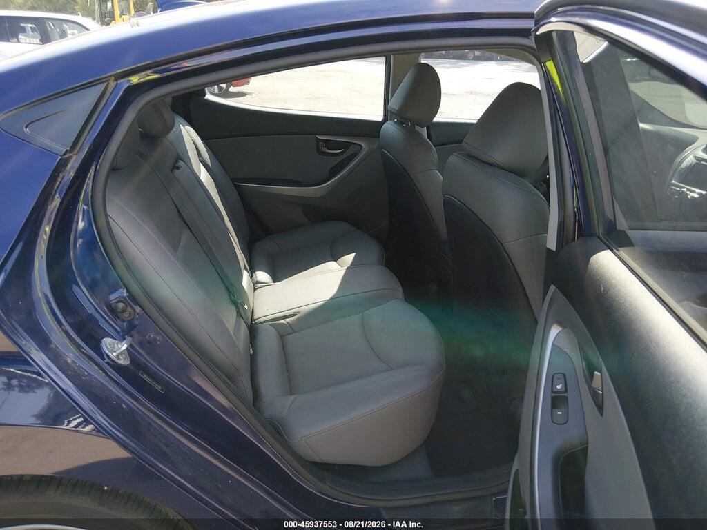 5NPDH4AE3CH149585 2012 HYUNDAI ELANTRA photo no. 8