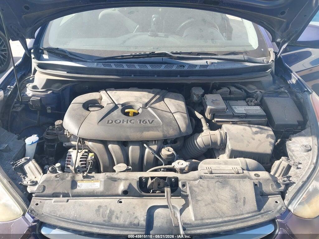 5NPDH4AE8CH064080 2012 HYUNDAI ELANTRA photo no. 10