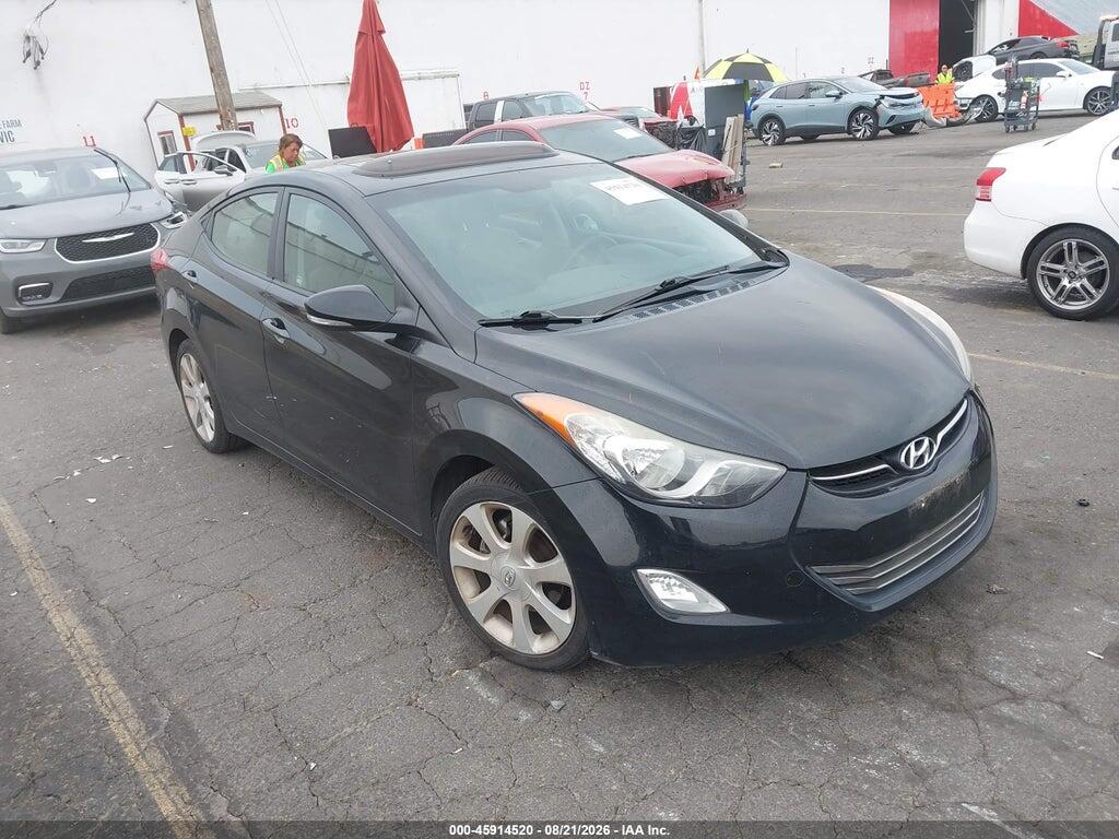 2012 HYUNDAI ELANTRA KMHDH4AE5CU316613