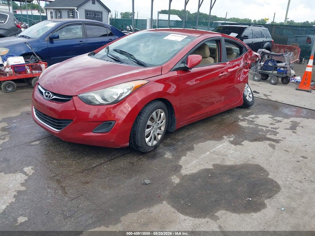 KMHDH4AE1CU430267 2012 HYUNDAI ELANTRA photo no. 2